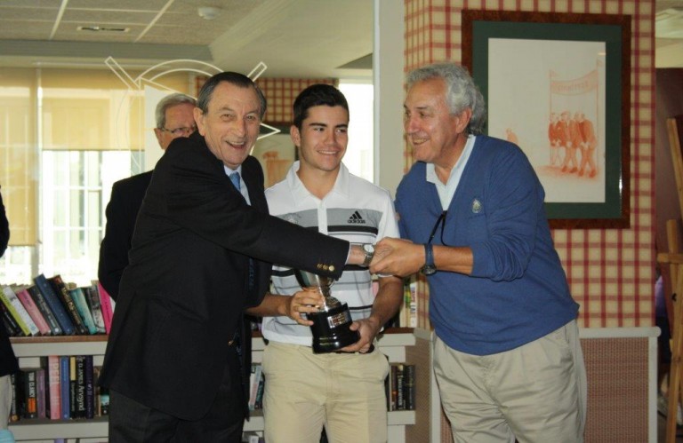 Iván Cantero se hace con la Copa Andalucía en el Real Club de Golf Guadalmina