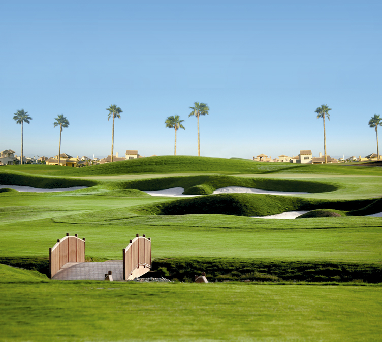 Vista general de Hacienda del Álamo, en Murcia, de GNK Golf