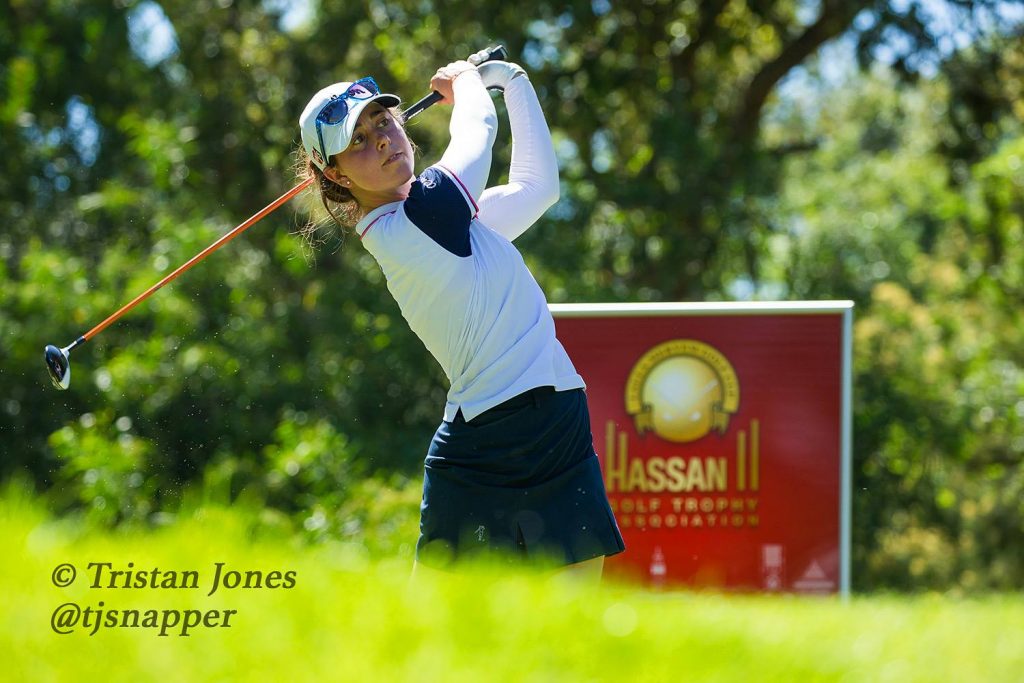 Nuria Iturrioz ganadora en el torneo celebrado en Marruecos del Ladies European Tour
