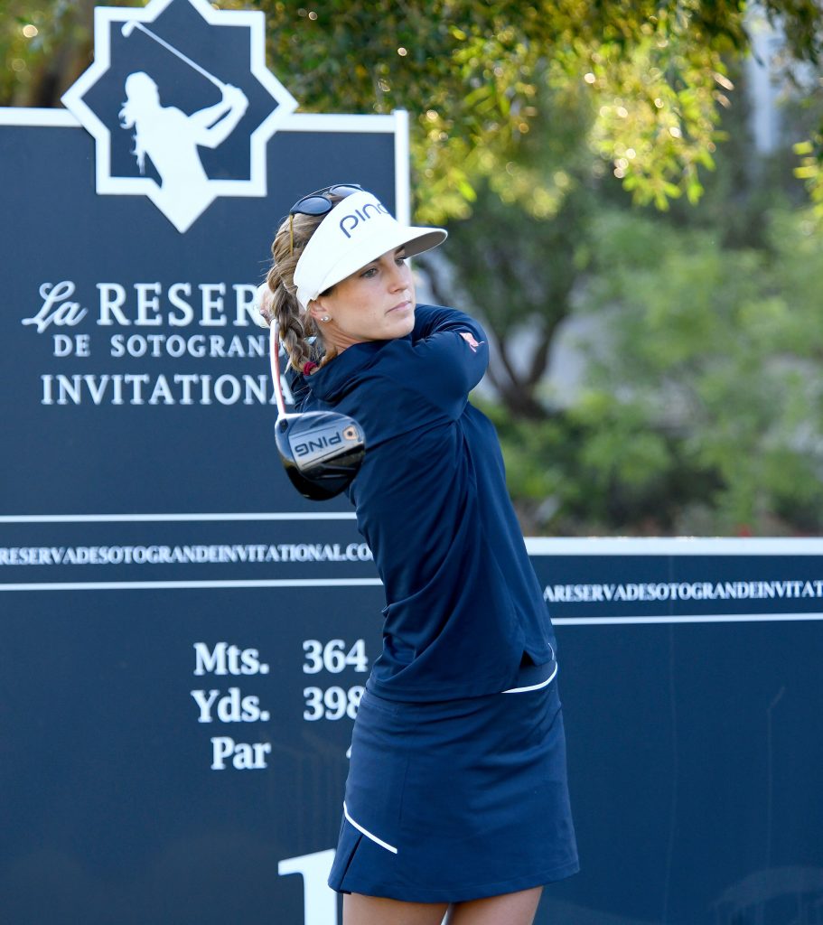 Noemí Jiménez en La Reserva de Sotogrande Invitational del Ladies European Tour