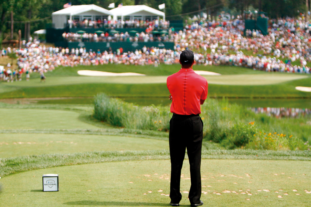 Tiger Woods en el Master de Augusta 2019