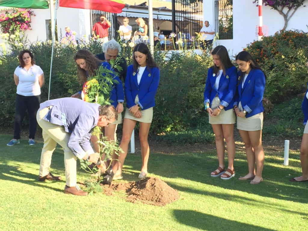Homenaje a Celia Barquín en Lauro Golf