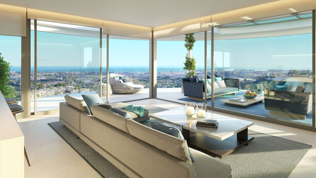 The View Marbella - Lounge Sea Views - Golf Circus