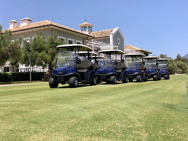 Finca Cortesin moves into top gear with Club Car with buggy upgrade