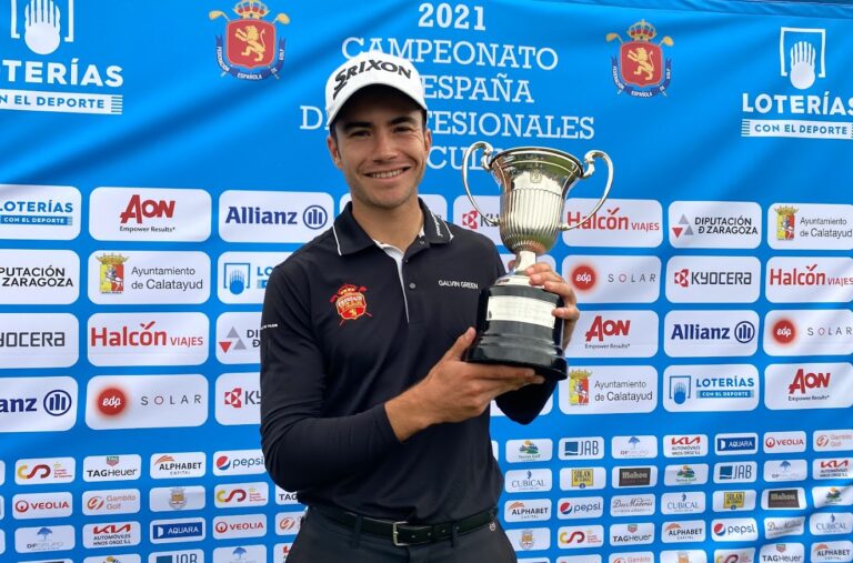 Iván Cantero, savia nueva para el palmarés del Campeonato de España de Profesionales Masculino
