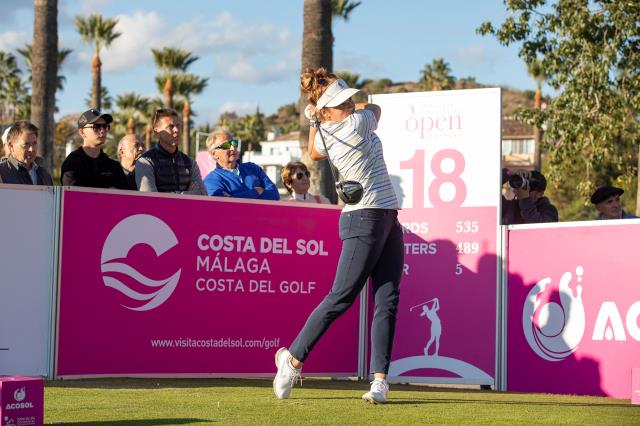 Fátima Fernández y Carlota Ciganda marcan el ritmo en el Andalucía Costa del Sol Open de España Femenino